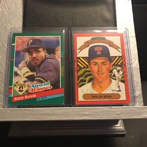‘91 Bonds & ‘89 Ryan Error Cards